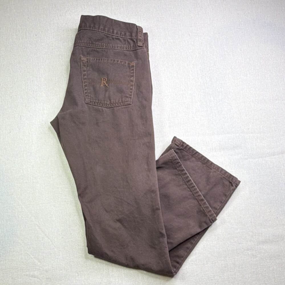 Polo Jeans Co Ralph Lauren Womens Brown Bootcut Jeans 30x31 Vintage 5 Pocket
